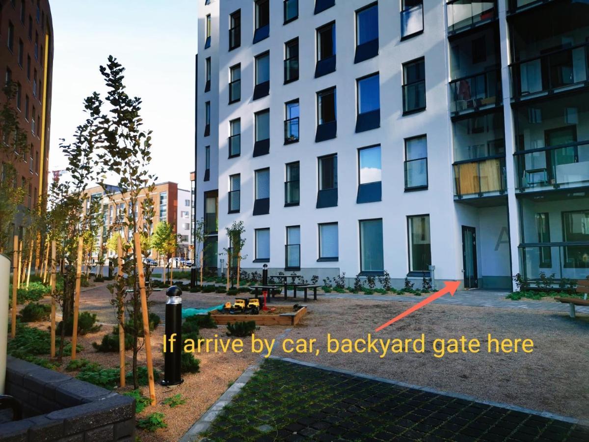 Ruby Studio 5Min To Vantaa Airport And 20Min To Helsinki Center Apartment Ngoại thất bức ảnh